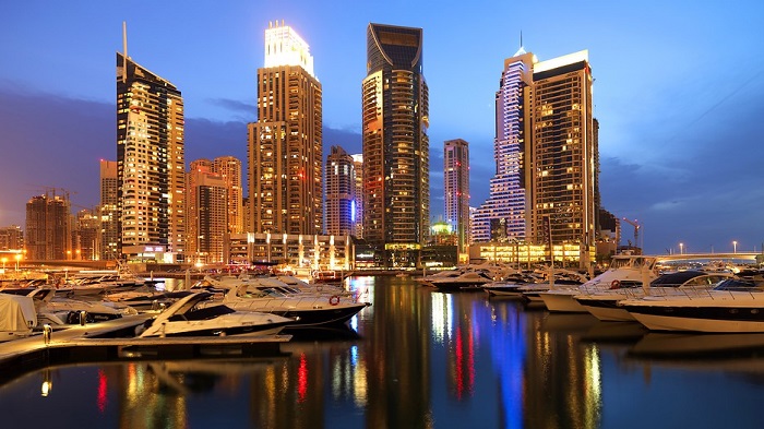 Bến du thuyền Dubai - thuộc 1 trong những địa điểm du lịch Dubai nổi tiếng