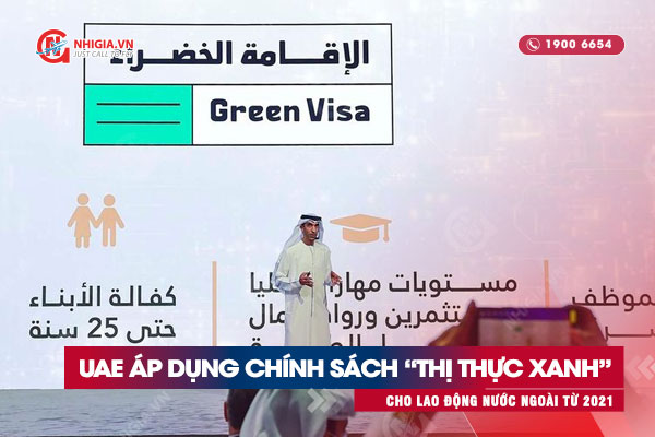 UAE áp dụng chính sách “thị thực xanh” cho lao động nước ngoài từ 2021
